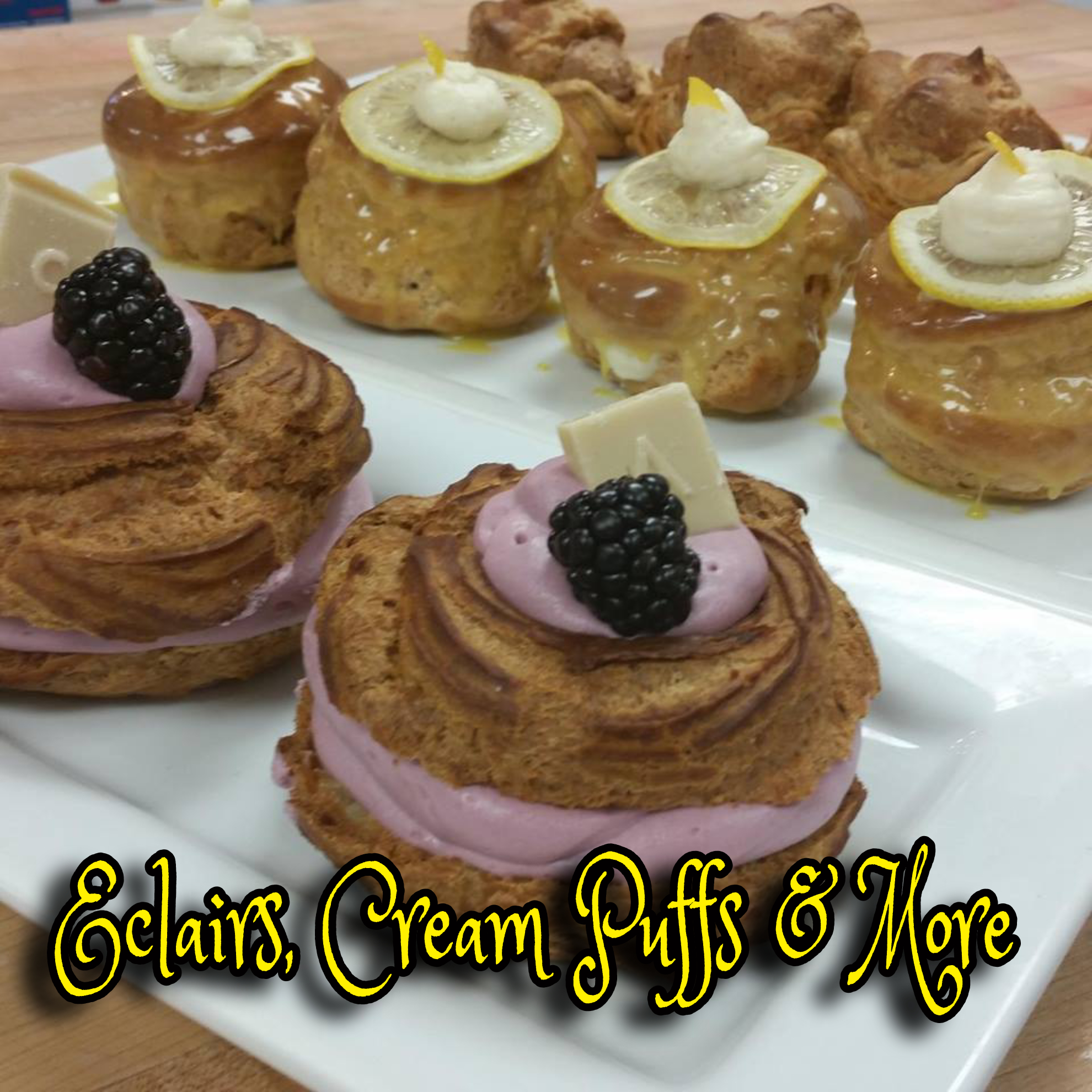 It's All About Choux: Eclairs, Cream Puffs & More Baking Class