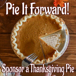 Sponsor a Thanksgiving Pie
