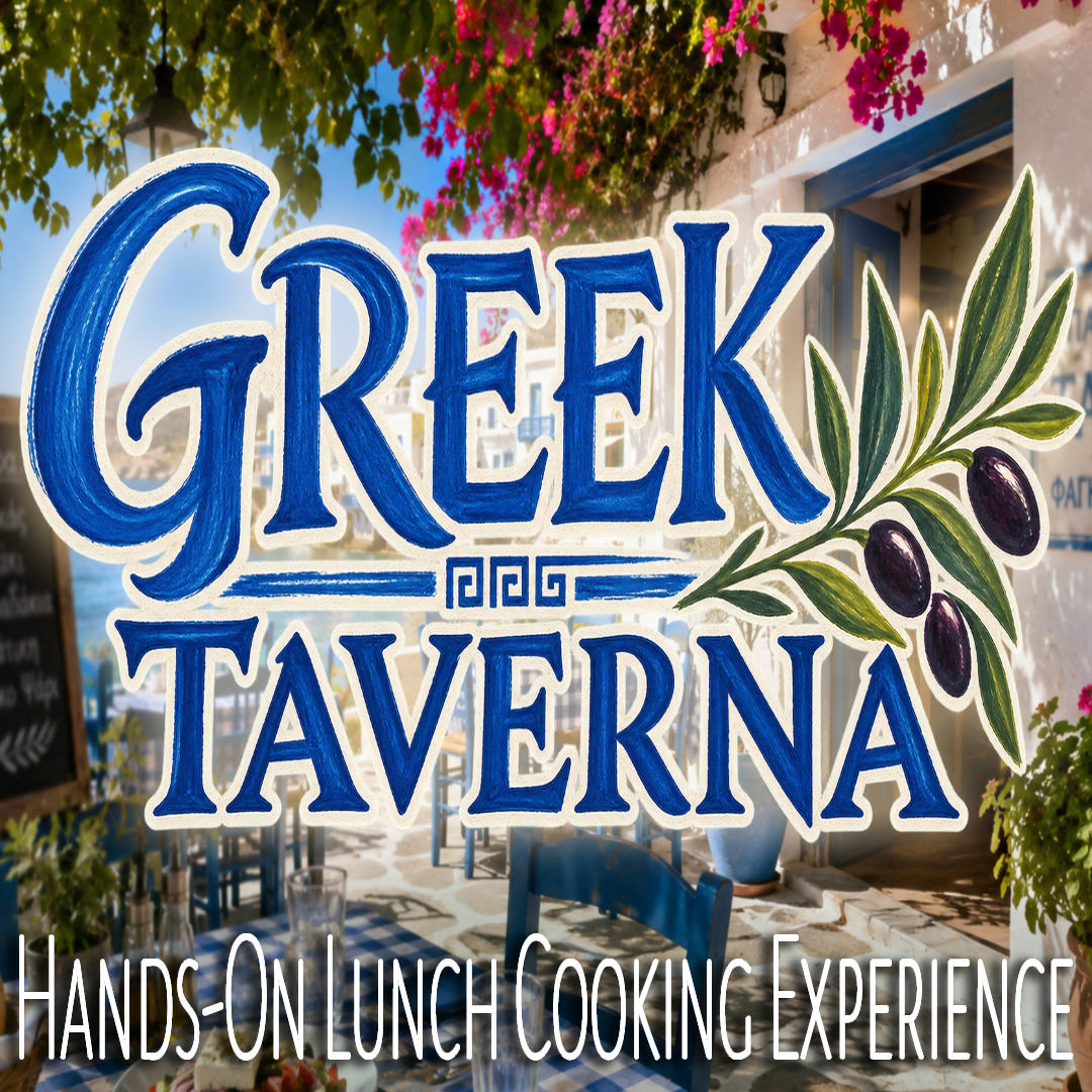 Greek Taverna Lunch Cooking Experience